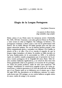 Elogio de la Lengua Portuguesa