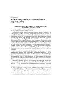 Educación y modernización reflexiva, según U. Beck