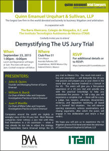 Demystifying The US Jury Trial