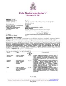 Ficha Técnica RIMON 10 EC PDF 0.4MB