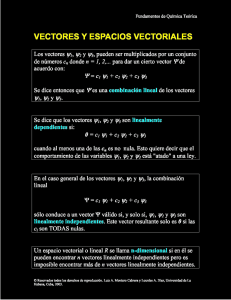 vectores y espacios vectoriales - Dr. Luis Alberto Montero Cabrera