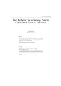 Juan de Baeza y las pinturas de Vicente Carducho en la
