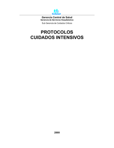 protocolos cuidados intensivos