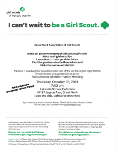 can`t wait to be a Girl Scout. `