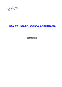Estatutos - Liga Reumatológica asturiana