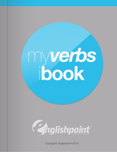My Verbs iBook
