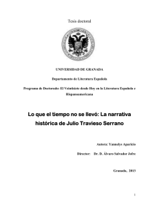 La narrativa histórica de Julio Travieso Serrano