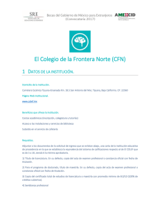 El Colegio de la Frontera Norte (CFN)