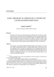 karl abraham - Revista de la Asociación Española de