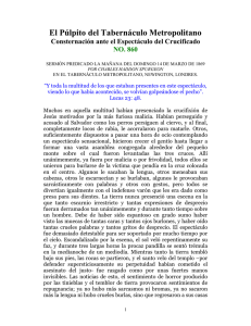 Consternación ante el Espectáculo del Crucificado