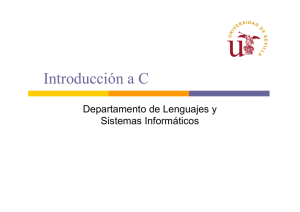 Diapositivas Boletín 2 - Departamento de Lenguajes y Sistemas