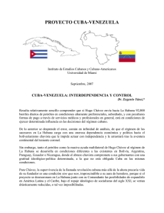 cuba-venezuela: interdependencia y control