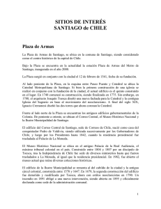 SITIOS DE INTERÉS SANTIAGO de CHILE