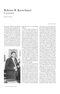 Roberto R. Kretschmer - Revista de la Universidad de México