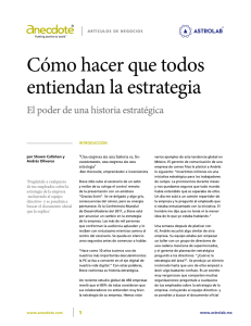 Cómo hacer que todos entiendan la estrategia