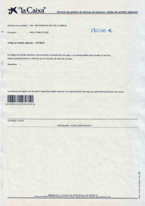 Page 1 "l ( 77 d a 1Xa. Servicio de gestión de abonos de terceros