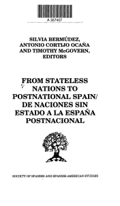 from stateless * nations to postnational spain/ de naciones sin