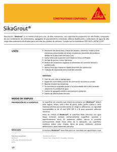 SikaGrout - Sika Mexicana