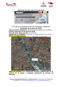Planificación - València - El voluntariado deportivo en Valencia