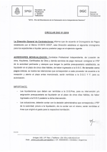 circular nº1 DGC - Universidad Nacional de Córdoba