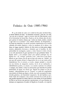 Federico de Onis (1885