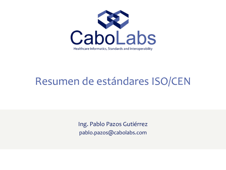 Normas ISO 