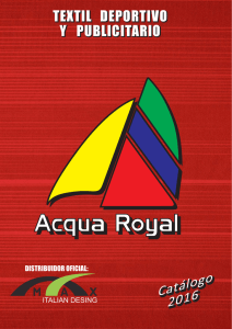 Acqua Royal - Web oficial de SERISUR