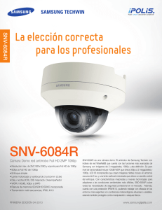 SNV-6084R - CCTV Center