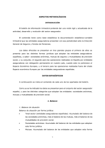 Metodología - Dirección General de Seguros