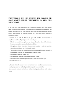Protocols Sant Martí - Ajuntament des Mercadal