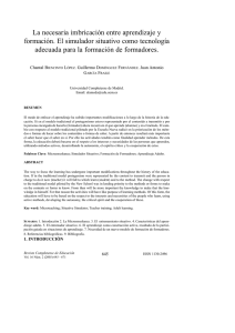 La necesaria imbricación entre aprendizaje y formación.qxd