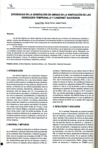 diferencias en la generación de aminas en la vinificación de las