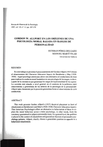 Page 1 Revista de Historia de la Psicología 1997, vol. 18, nº 1