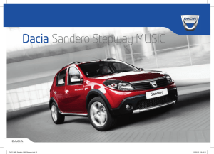 Dacia Sandero Stepway MUSIC