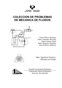 Colección de problemas de Mecánica de Fluidos