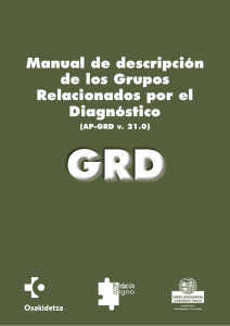 Manual de descripción de los Grupos Relacionados por el