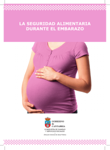 La seguridad alimentaria durante el embarazo