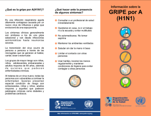 GRIPE por A (H1N1)
