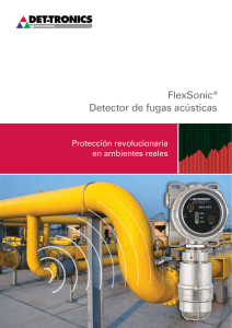 FlexSonic® Detector de fugas acústicas - Det