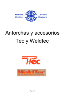 Catálogo Tec-Weldtec - PDF