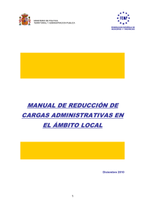 Manual de Reducción de cargas Administrativas - Inicio