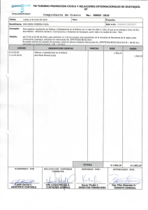 Informe - Empresa Pública Municipal de Turismo