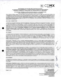 Page 1 CDMX CIUDAD DE MÉXIco PROCEDIMIENTO DE