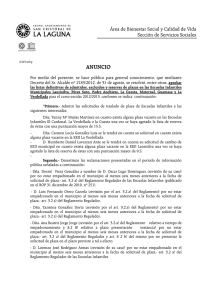 registro de decretos - Ayuntamiento de La Laguna