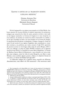 pdf Santos y santas en la tradición escrita catalana medieval