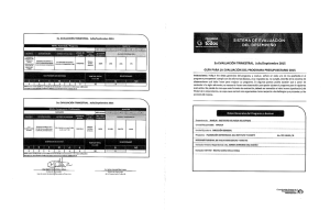 Page 1 3a. EVALUACIÓN TRIMESTRAL. Julio/Septiembre 2015