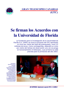 Suplemento Especial GTC - Instituto de Astrofísica de Canarias
