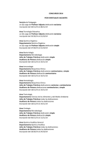 CONCURSOS EVENTUALES VACANTES 2014 File