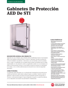 Gabinetes De Protección AED De STI