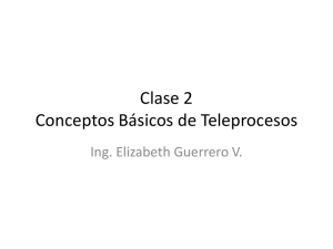 Clase 1 Conceptos Básicos de Teleprocesos